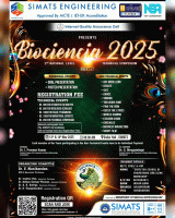 Biociencia 2k25 National Conference Poster